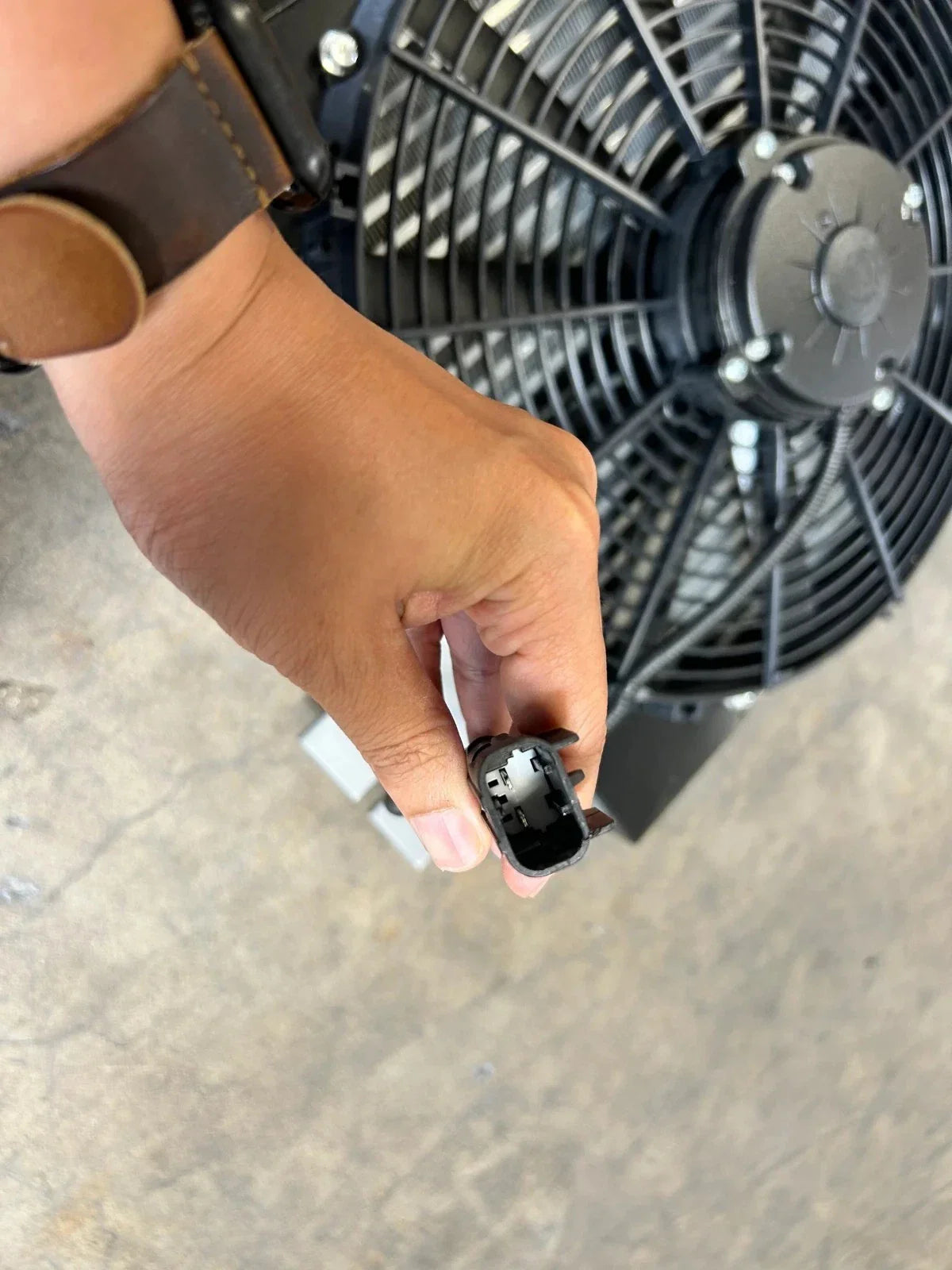 Cfgindustrial 30 lb Hydraulic Radiator Fan for LRT23 Skid Steer Loader | AGT-ORMSR23