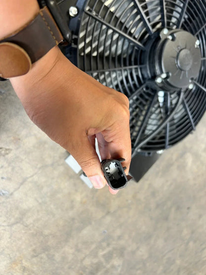 Cfgindustrial 30 lb Hydraulic Radiator Fan for LRT23 Skid Steer Loader | AGT-ORMSR23