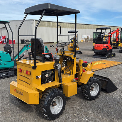 Cfgindustrial 24 HP Rato Mini Skid Steer Loader with Compact Tracks & Wheeled | KRW23