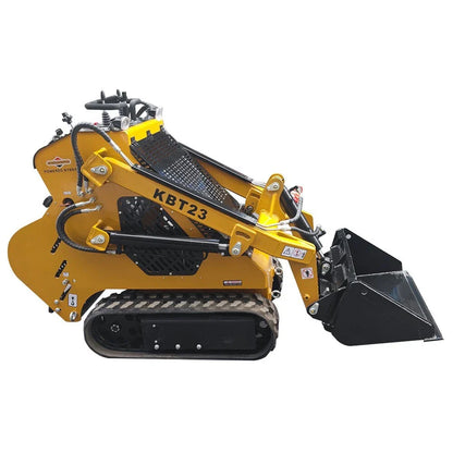 Cfgindustrial 1 Ton Mini Skid Steer Track Loader with B&S Gas Engine | CFG-KBT23