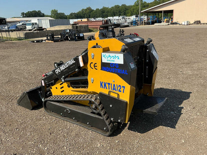 Cfgindustrial Mini Skid Steer Loader Crawler Diesel Kubota Engine | CFG KKT27