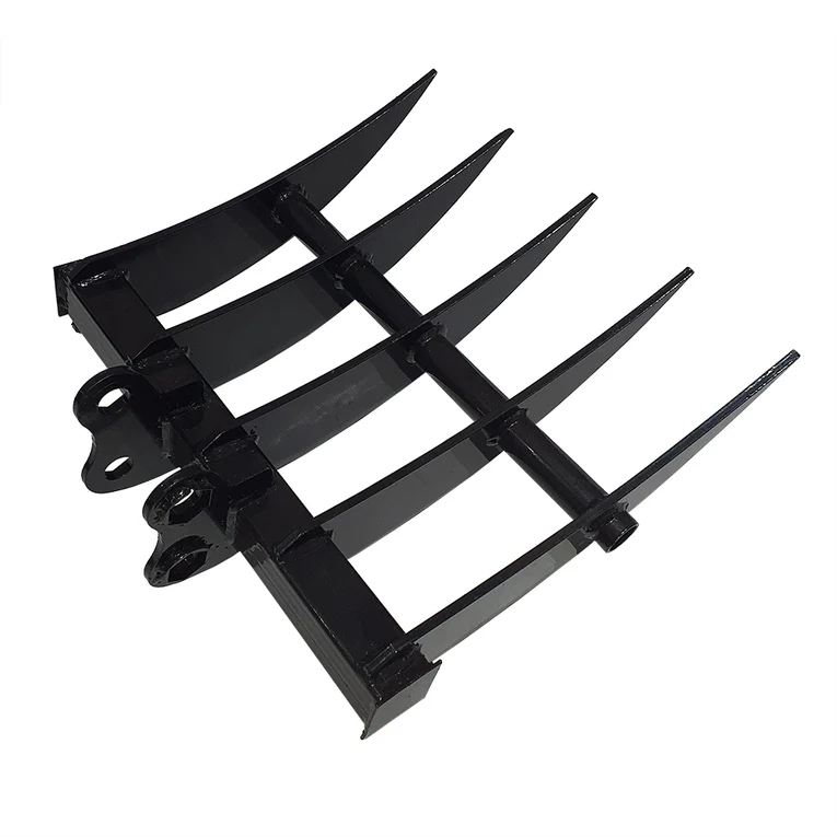 Cfgindustrial 20" Rake for 1 Ton Mini Excavator | AGT-12EX-PZ20