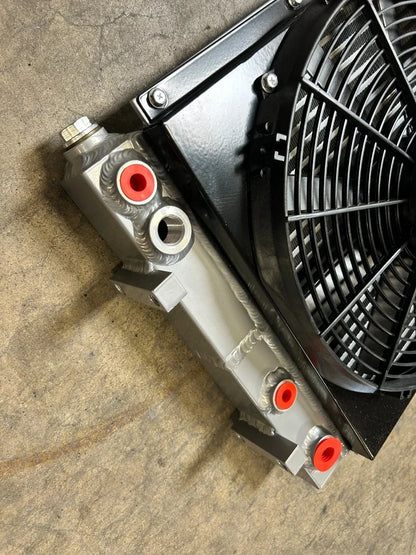 Cfgindustrial 30 lb Hydraulic Radiator Fan for LRT23 Skid Steer Loader | AGT-ORMSR23