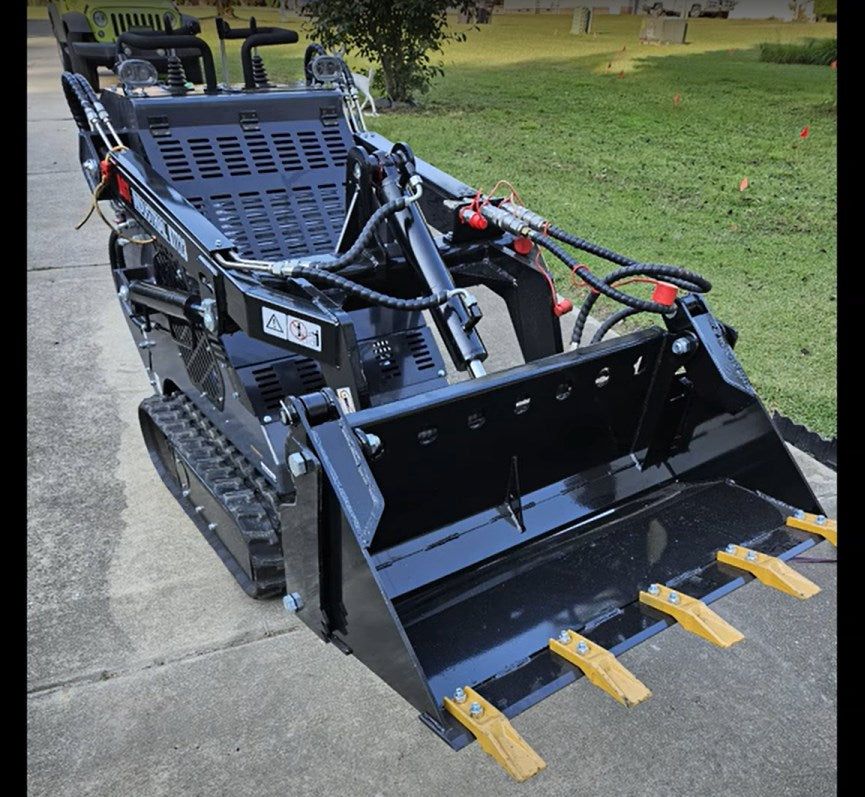 Cfgindustrial 43" 4-in-1 Combo Bucket Mini Skid Steer | M-4IN1BUCKET