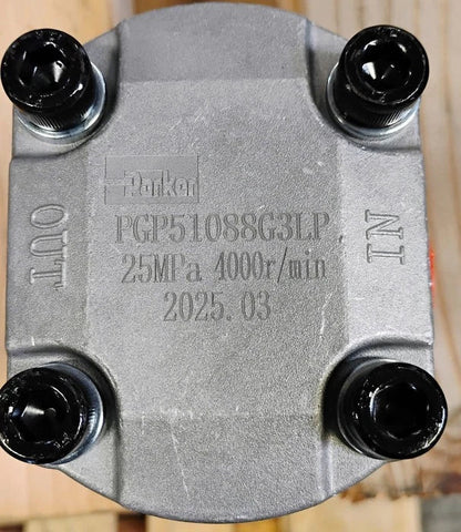 Cfgindustrial Two-section Hydraulic Pump for Mini Skid Steers, 6-12 GPM, 3000 PSI | PGP51088G3LP