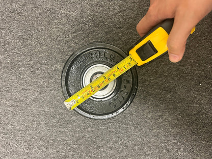 Cfgindustrial Mini Excavator Center Idler Wheel for 12, 15 & QK16 Series | JGCL-08