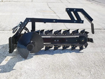 Cfgindustrial Trencher Attachment for Mini Skid Steer Loaders for LRT23, LBT23 & KBT23 | M-CT