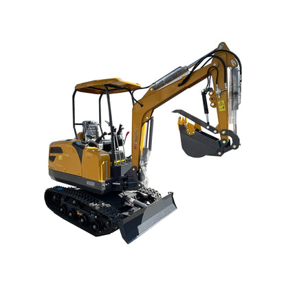 Cfgindustrial 2 Ton Mini Hydraulic Excavator with Cab, Rato 825 Gasoline Engine | MX50R