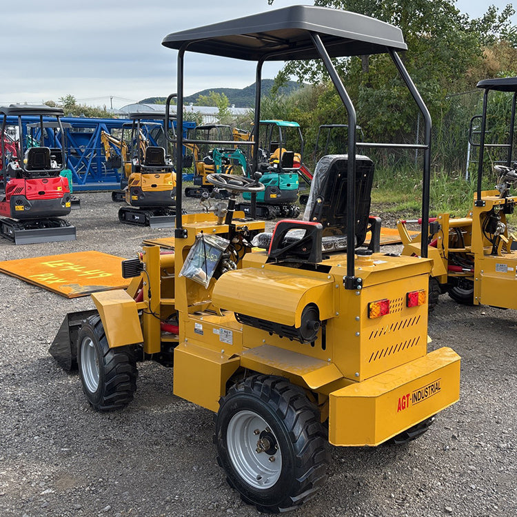 Cfgindustrial 24 HP Rato Mini Skid Steer Loader with Compact Tracks & Wheeled | KRW23