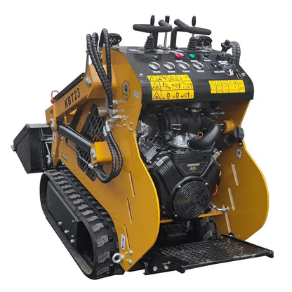 Cfgindustrial 1 Ton Mini Skid Steer Track Loader with B&S Gas Engine | CFG-KBT23