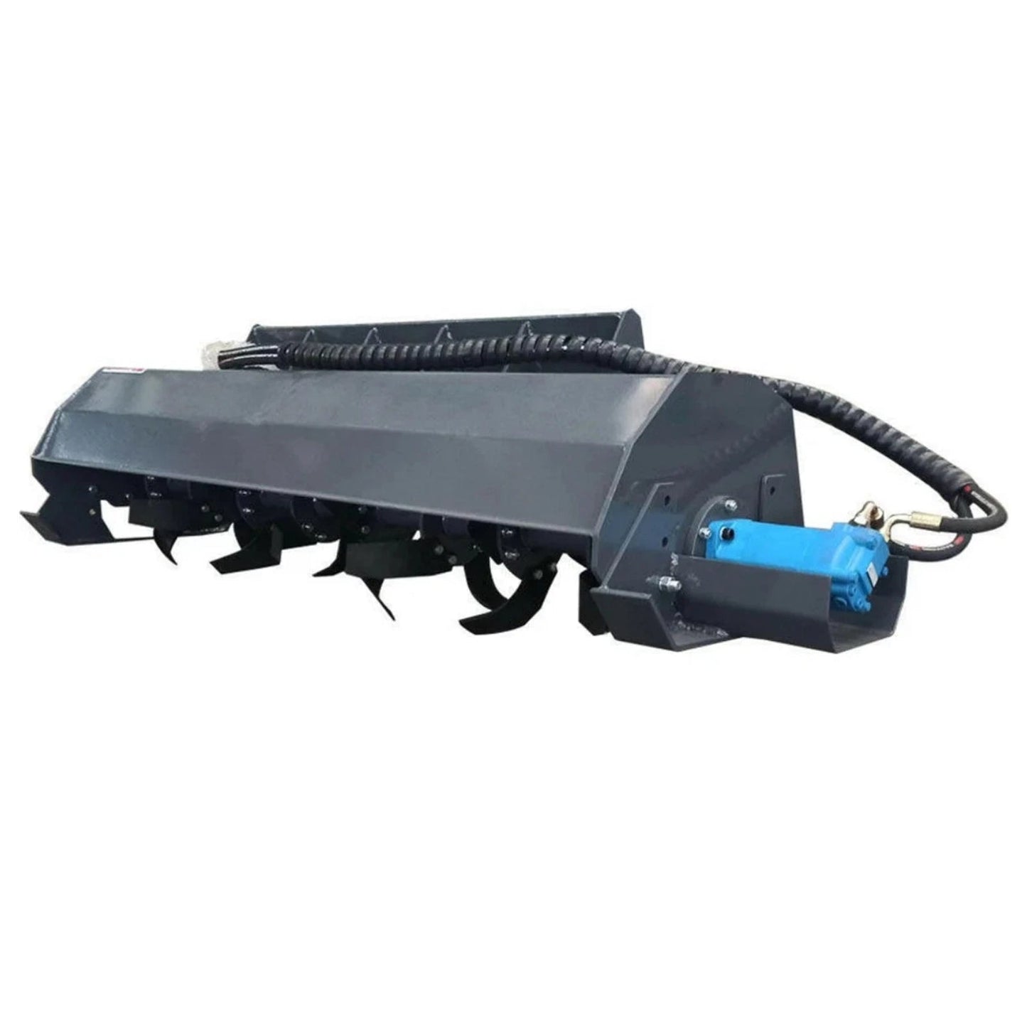 Cfgindustrial 72" SKID STEER HYDRAULICTILLER -32PCS BLADES | ECSSTR072