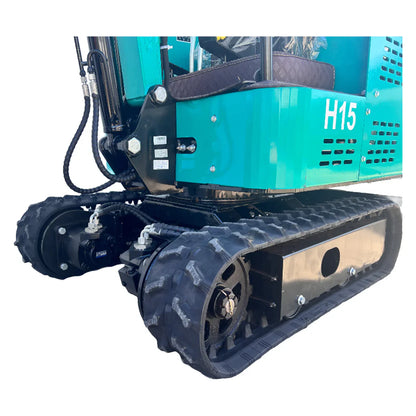 Cfgindustrial 1 Ton, 13.5 HP RATO Engine Mini Excavator with Pilot Control System | AGT-H15R