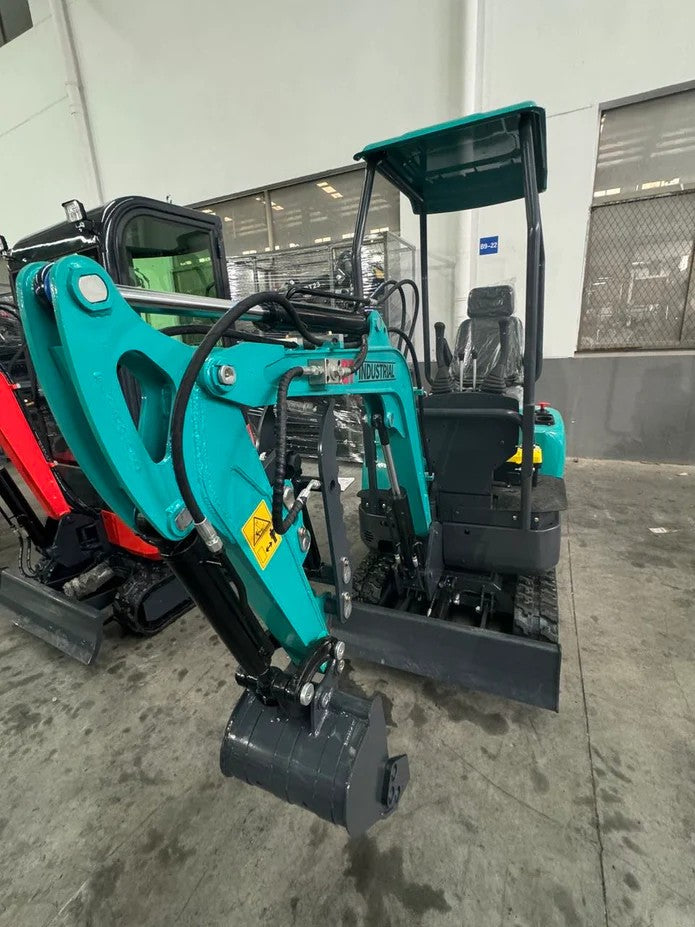 Cfgindustrial 1 Ton Mini Excavator with Hydraulic Thumb & Gasoline RATO Engine | AGT-KH16R