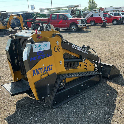 Cfgindustrial Mini Skid Steer Loader Crawler Diesel Kubota Engine | CFG KKT27
