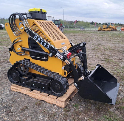 Cfgindustrial 1 Ton Mini Crawler Skid Steer with 23HP RATO R740 EPA Engine | CRT23