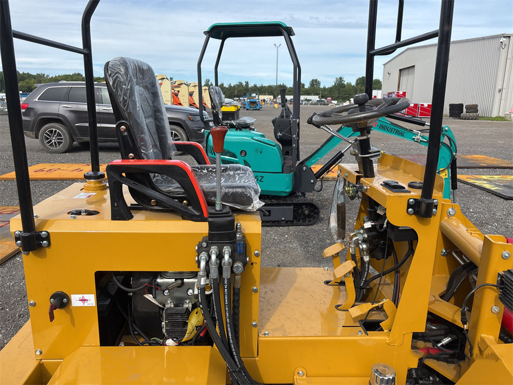 Cfgindustrial 24 HP Rato Mini Skid Steer Loader with Compact Tracks & Wheeled | KRW23