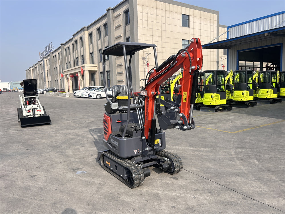 Cfgindustrial 1 Ton Mini Excavator with Rato 13.5 HP R420D Gas Engine | MX15RX