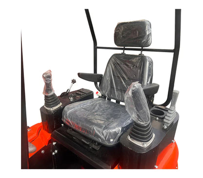 Cfgindustrial 1.4 Ton Mini Excavator with Kubota 14 HP Engine, Tracked Crawler Digger | NT18