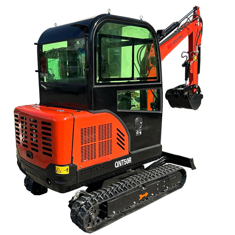 Cfgindustrial 2.5 Ton Mini Excavator with Rato 825 21kW Engine & Hydraulic Thumb | QNT50R