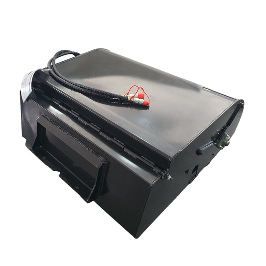 Cfgindustrial Broom Sweeper Attachment for Mini Skid Steers | M-BM