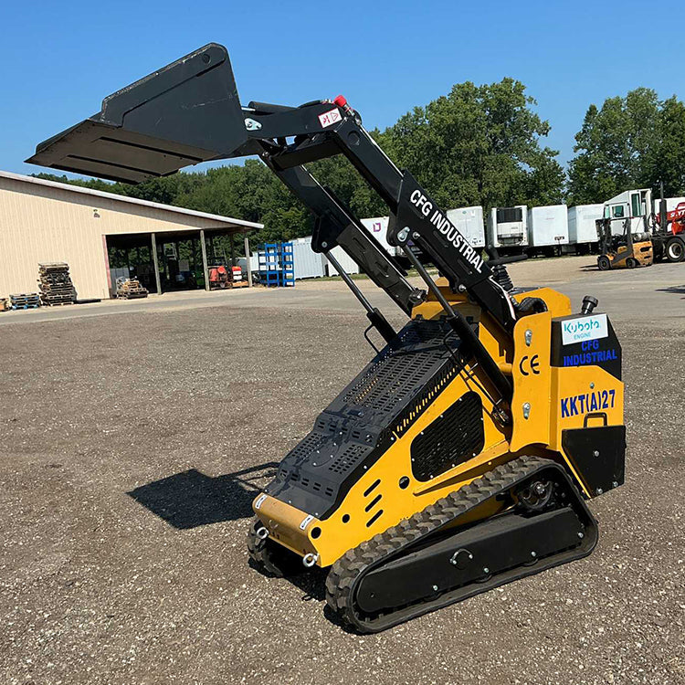 Cfgindustrial Mini Skid Steer Loader Crawler Diesel Kubota Engine | CFG KKT27