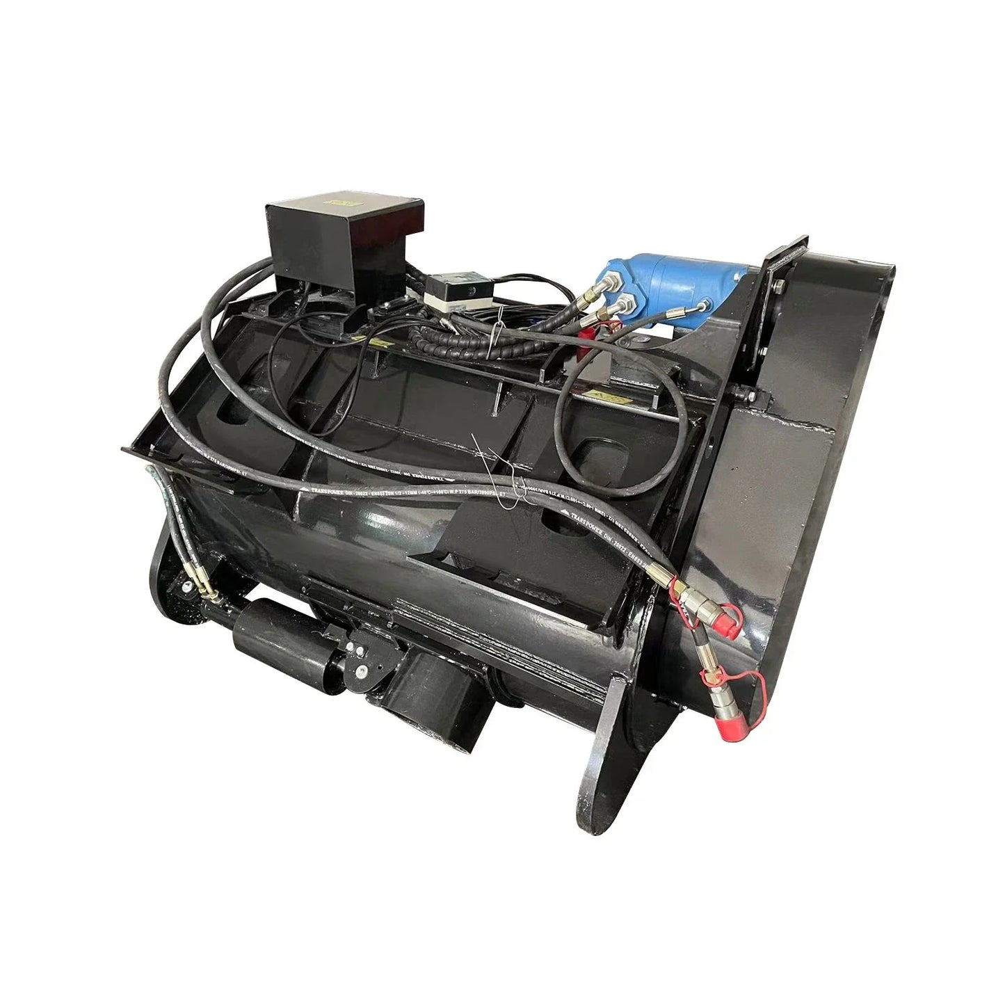 Cfgindustrial Skid Steer Concrete Cement Mixer 0.53m³ Bucket Capacity 16-2 MPa | SSCM53