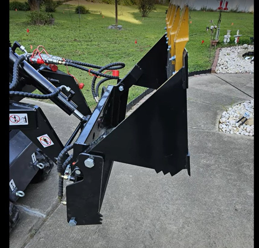 Cfgindustrial 43" 4-in-1 Combo Bucket Mini Skid Steer | M-4IN1BUCKET