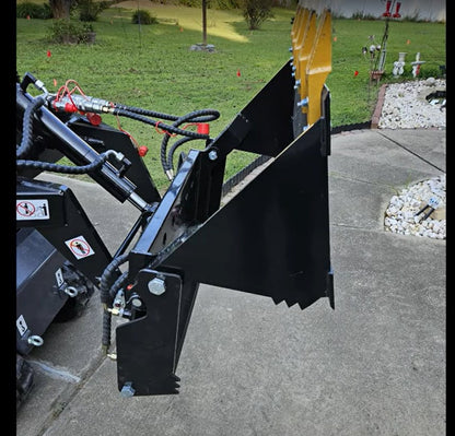 Cfgindustrial 43" 4-in-1 Combo Bucket Mini Skid Steer | M-4IN1BUCKET