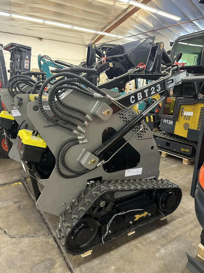 Cfgindustrial 23 HP Mini Skid Steer Ride-on Compact Tracked Loader with B&S Engine  | CBT23