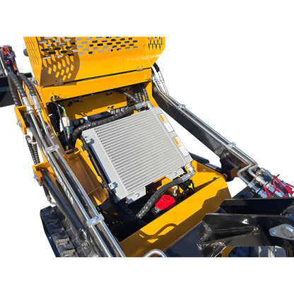 Cfgindustrial 1 Ton,  13.5HP Mini Skid steer  Loaders Crawler Track  Rato Engine | MX-MRT14