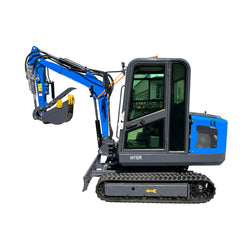 Cfgindustrial 2 Ton Hydraulic Crawler Excavator with Cab, 28 HP Rato 825 Gasoline Engine | MY50R