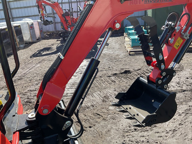 Cfgindustrial 2.8 Ton Kubota Diesel Engine Mini Excavator w/ Enclosed Cab | QK30K