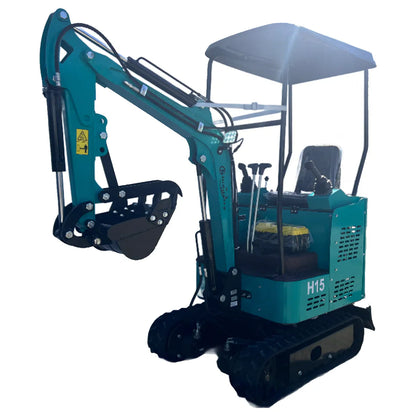 Cfgindustrial 1 Ton, 13.5 HP RATO Engine Mini Excavator with Pilot Control System | AGT-H15R