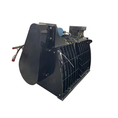 Cfgindustrial Skid Steer Concrete Cement Mixer 0.53m³ Bucket Capacity 16-2 MPa | SSCM53