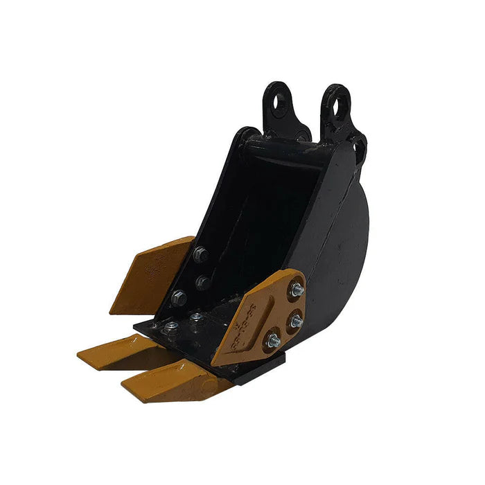 Cfgindustrial 8" BUCKET WITH TOOTH FOR 1-TON 2-TON MINI EXCAVATOR | 12EX-WD08