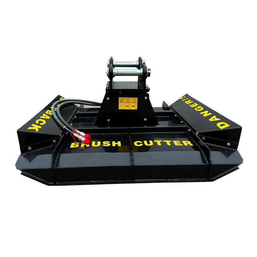 Cfgindustrial 54", 16-21 GPM Hydraulic Brush Cutter for 3-8 Ton Mini Excavators | AGT-EXRC54