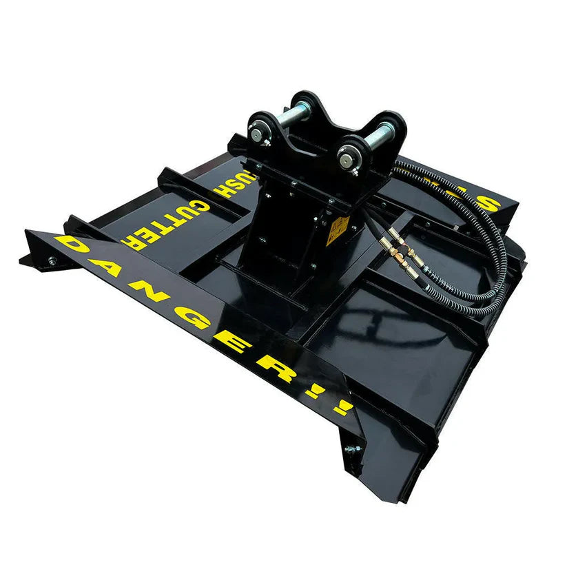 Cfgindustrial 54", 16-21 GPM Hydraulic Brush Cutter for 3-8 Ton Mini Excavators | AGT-EXRC54