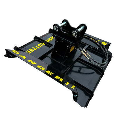 Cfgindustrial 54", 16-21 GPM Hydraulic Brush Cutter for 3-8 Ton Mini Excavators | AGT-EXRC54