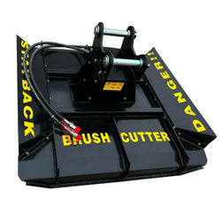 Cfgindustrial 54", 16-21 GPM Hydraulic Brush Cutter for 3-8 Ton Mini Excavators | AGT-EXRC54
