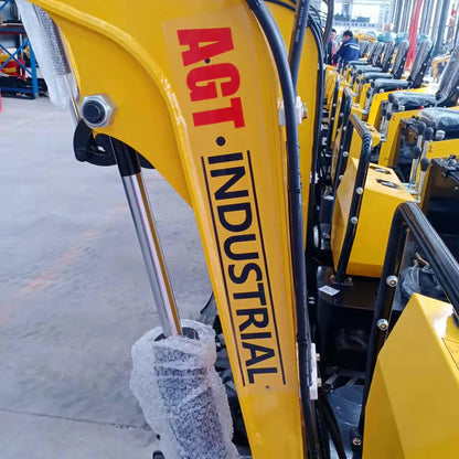 Cfgindustrial 1 Ton Mini Excavator with 13.5 HP B&S Gasoline Engine | AGT-H12