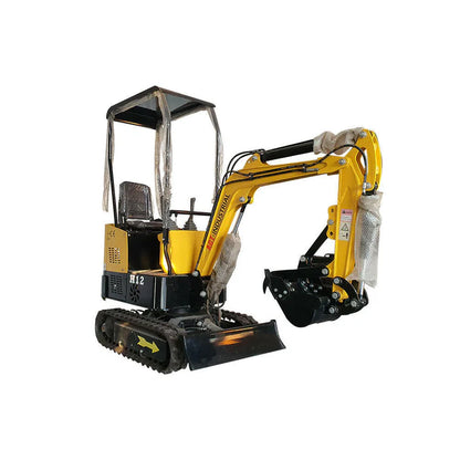 Cfgindustrial 1 Ton Mini Excavator with 13.5 HP B&S Gasoline Engine | AGT-H12
