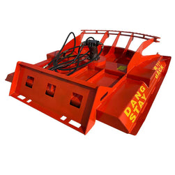 Cfgindustrial 72" Heavy Duty Skid Steer Brush Cutter with 3 Blades | AGT-HDRC72