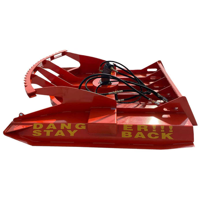 Cfgindustrial 72" Heavy Duty Skid Steer Brush Cutter with 3 Blades | AGT-HDRC72