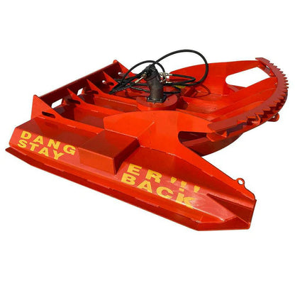 Cfgindustrial 72" Heavy Duty Skid Steer Brush Cutter with 3 Blades | AGT-HDRC72