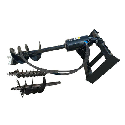 Cfgindustrial SKID STEER HYDRAULIC AUGER WITH 3 BITS FOR SALE 12-16 GPM | AGT-SSECAG-Y