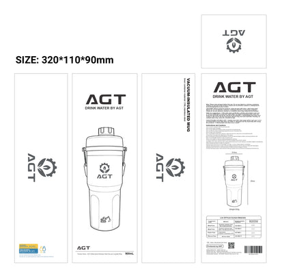 Cfgindustrial Stainless Steel Antibacterial Vacuum Insulated Cup | BWB-GL-322L