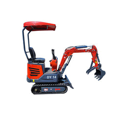 Cfgindustrial 1.4 Ton Mini Excavator with B&S 13.5HP Gasoline Engine, w/ Upgraded Hydraulic System | AGT-DY14