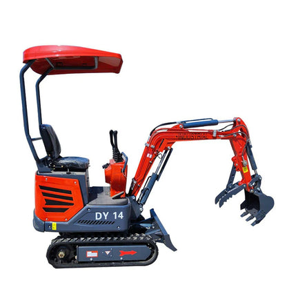 Cfgindustrial 1.4 Ton Mini Excavator with B&S 13.5HP Gasoline Engine, w/ Upgraded Hydraulic System | AGT-DY14