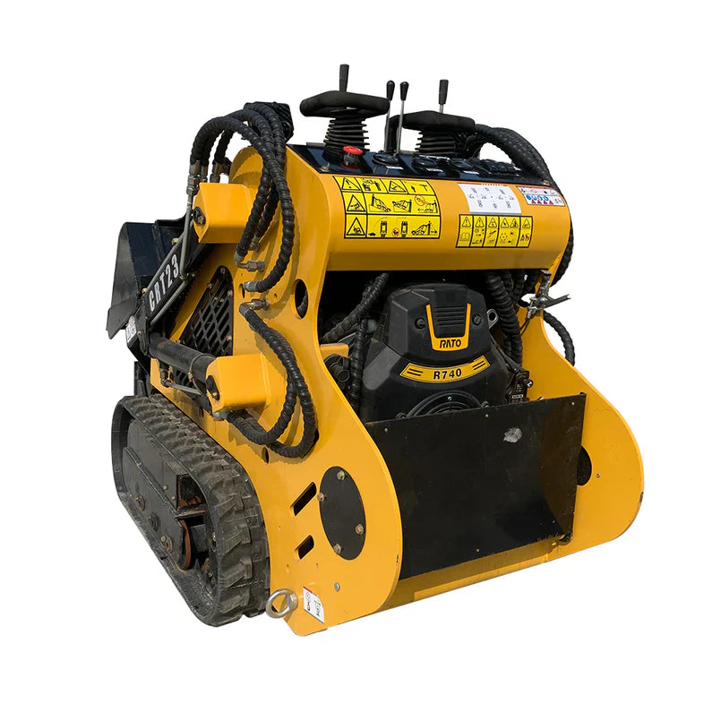 Cfgindustrial 1 Ton Mini Crawler Skid Steer with 23HP RATO R740 EPA Engine | CRT23