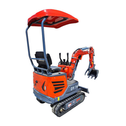 Cfgindustrial 1.4 Ton Mini Excavator with B&S 13.5HP Gasoline Engine, w/ Upgraded Hydraulic System | AGT-DY14